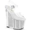 Pleaser - AMAZE808SRS Sandale à bride à la cheville - Transparent Product image